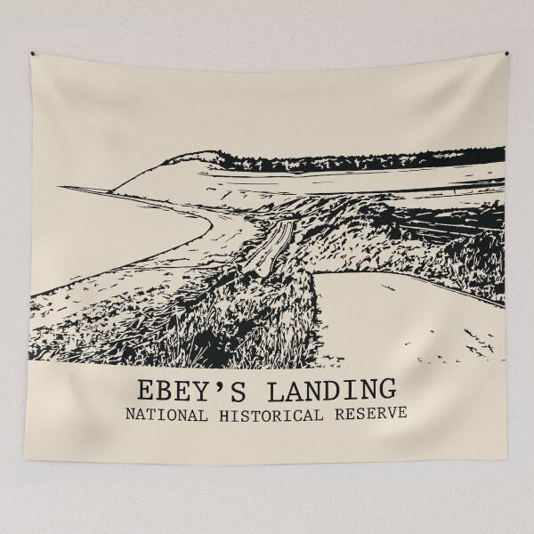 Item preview, Ebey’s Landing National Historical Reserve designed and sold by Lakeric Cityscapes.
