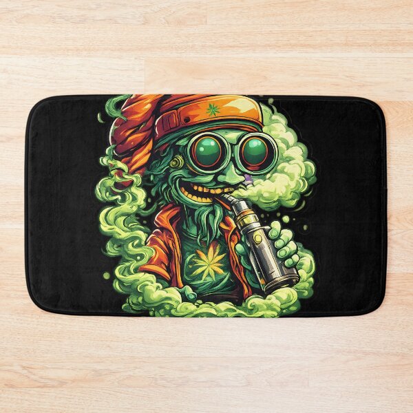 Item preview, Cyber Rasta Vape Character – Urban Smoke Illustration designed and sold by House of Taste Vape Designs.