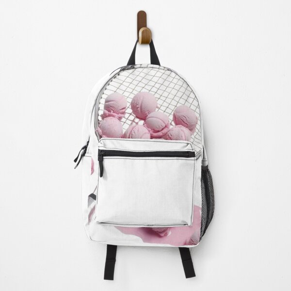 Item preview, Surreal Pink Ice Cream Tennis Racket - Aesthetic Summer Art designed and sold by Theselinara.