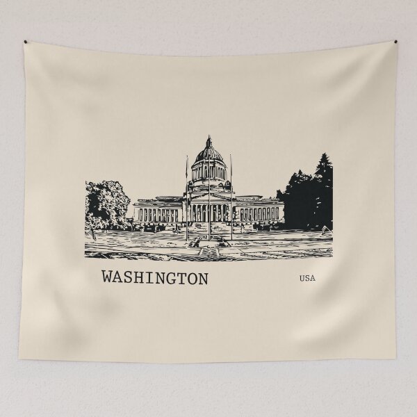 Item preview, Washington State USA designed and sold by Lakeric Cityscapes.
