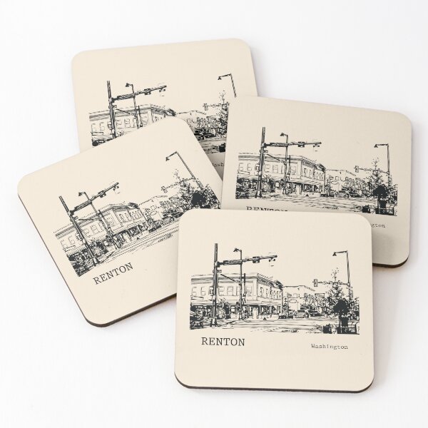 Item preview, Renton Washington designed and sold by Lakeric Cityscapes.