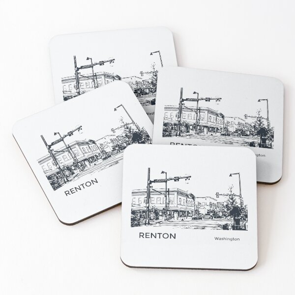 Item preview, Renton Washington designed and sold by Lakeric Cityscapes.