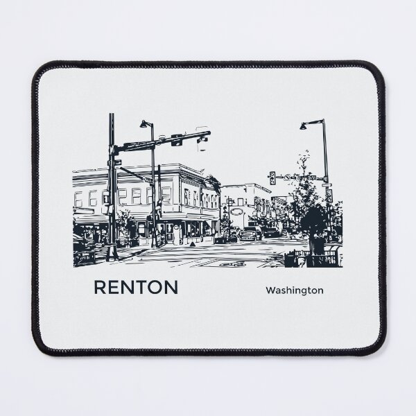 Item preview, Renton Washington designed and sold by Lakeric Cityscapes.
