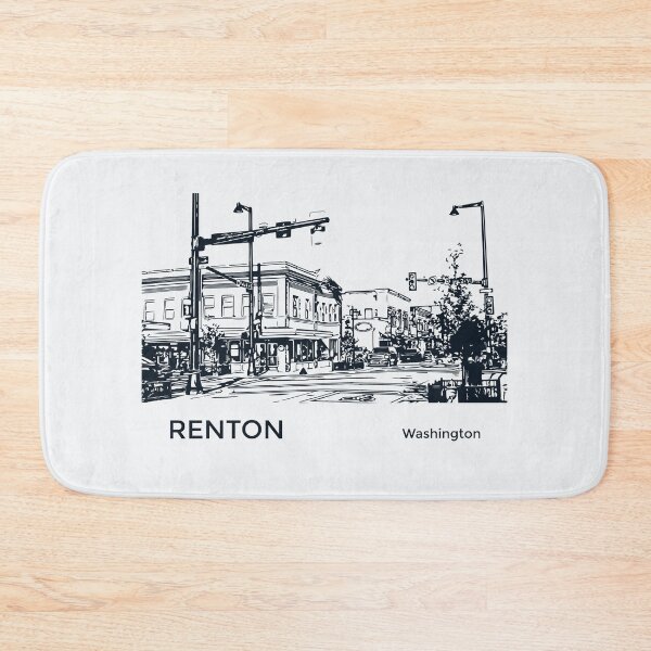 Item preview, Renton Washington designed and sold by Lakeric Cityscapes.