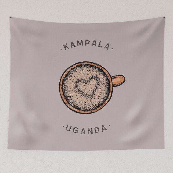 Item preview, Kampala Uganda Coffee Lover Graphic designed and sold by Bold & Brewed.