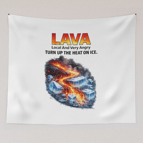 Item preview, LAVA: Turn Up the Heat on ICE designed and sold by LizzyLooDoo Designs.