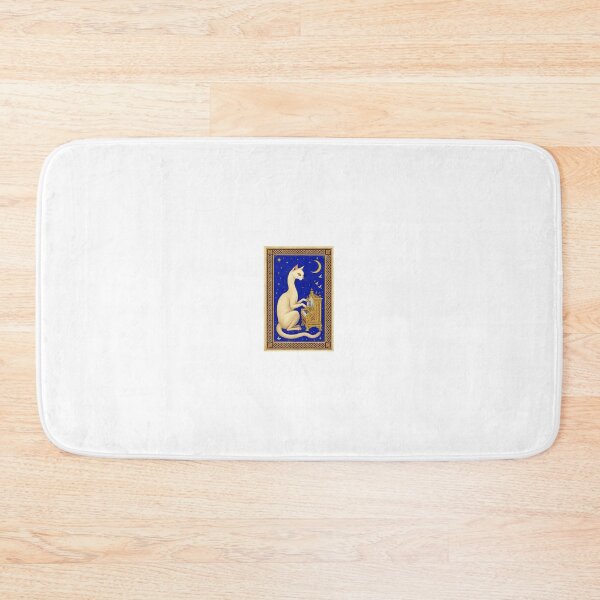 Item preview, Cream Cat Organ Medieval Manuscript Art designed and sold by PictorialWhimsy.