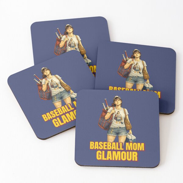 Artikelvorschau, Glamouröse Baseball-Mama entworfen und verkauft von The Sporty Nerd.