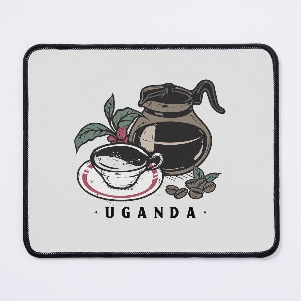 Artikelvorschau, Uganda-Kaffeeliebhaber-Grafik entworfen und verkauft von Bold & Brewed.