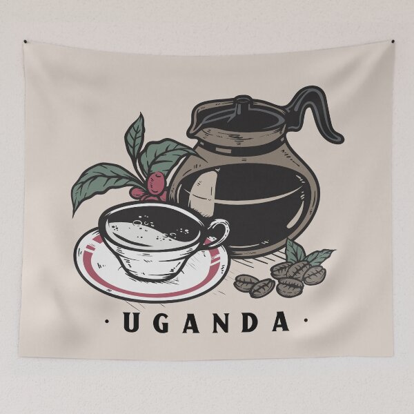Item preview, Uganda Coffee Lover Graphic designed and sold by Bold & Brewed.