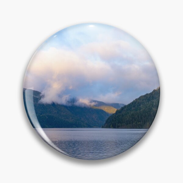 Item preview, Early Morning Sunrise over Lake Crescent designed and sold by TinyDinoDesigns.