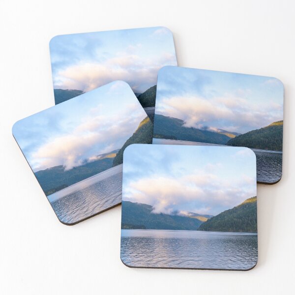 Item preview, Early Morning Sunrise over Lake Crescent designed and sold by TinyDinoDesigns.