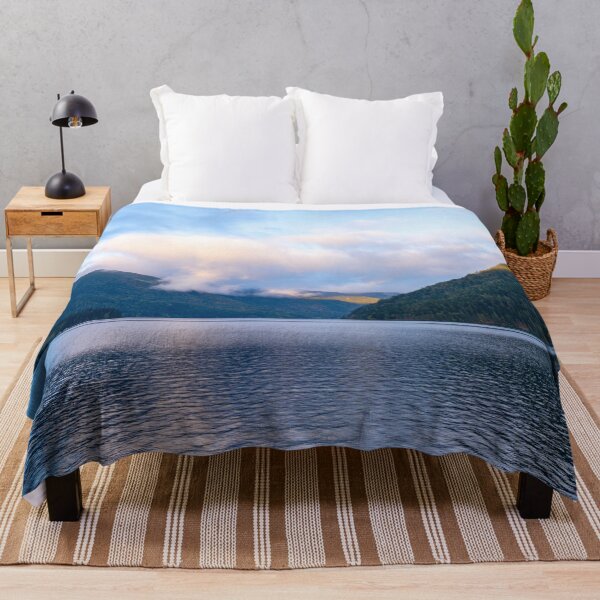 Item preview, Early Morning Sunrise over Lake Crescent designed and sold by TinyDinoDesigns.