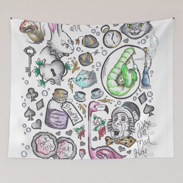 Item preview, Wonderland Flash Sheet designed and sold by Elle’s Bears & Friends.