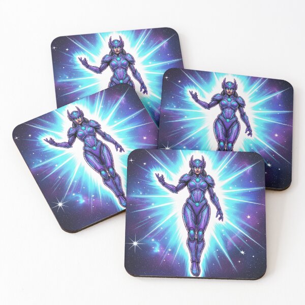 Item preview, Female cosmic warrior designed and sold by Losancestros.