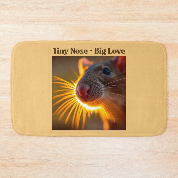 Item preview, Tiny Nose Big Love Pet Rat designed and sold by Sachie's Studio.
