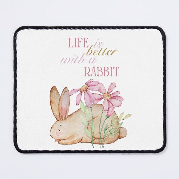 Item preview, Life is better with a rabbit designed and sold by SilverOutlining.