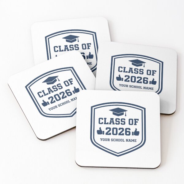Item preview, Class of 2026 Graduation Badge – Senior 2026 Cap & Shield Design – Custom School Name Grad Gift designed and sold by YK SHOP.