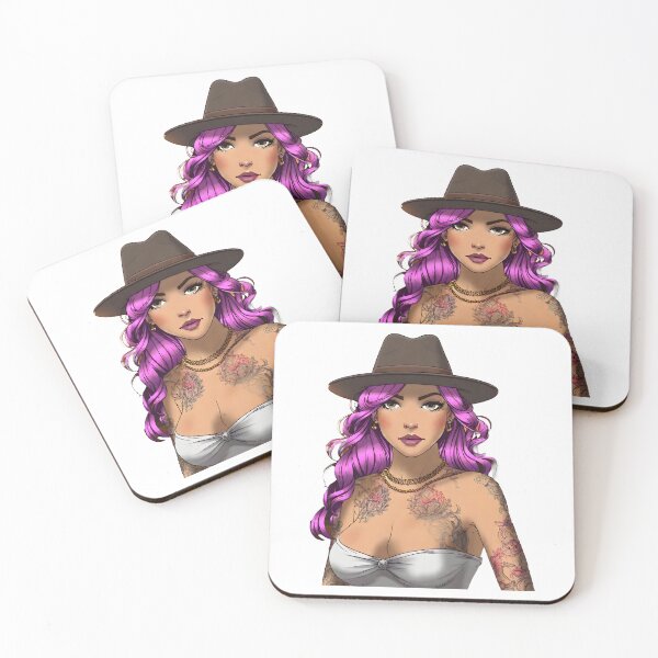 Item preview, Modern Cowgirl Street Style tattoo cowgirl designed and sold by Uglyandcute.