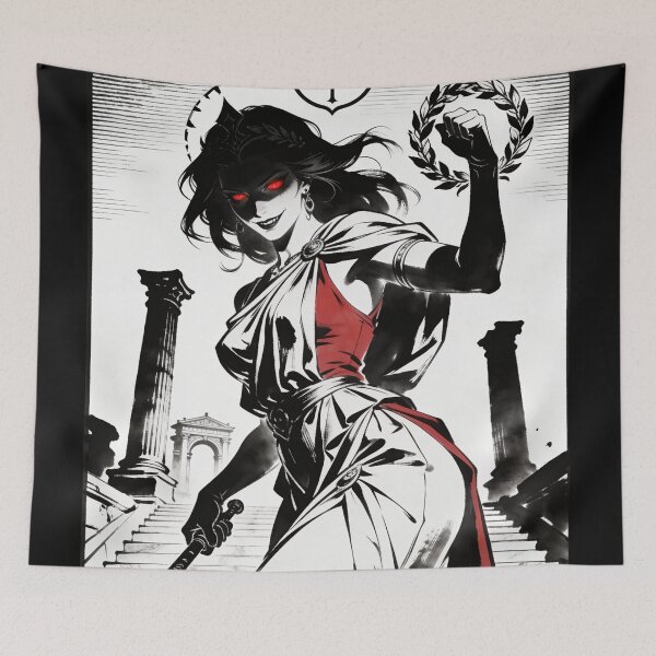 Item preview, Rome Dark Tarot Empress – emperor Gothic Tarot designed and sold by DarkMedieval.