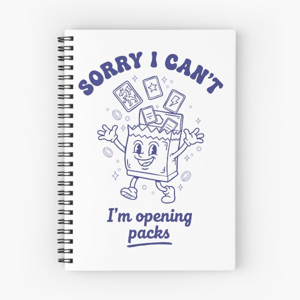 Item preview, Sorry I Cant Im Opening Packs Trading Card designed and sold by LuminOrb.