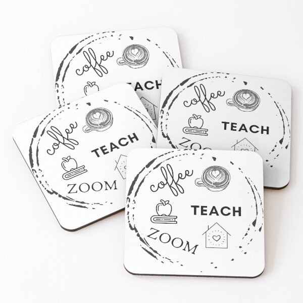 Item preview, COFFE TEACH ZOOM, TEACH, COFFEE designed and sold by angelescar.
