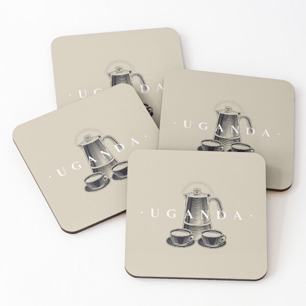 Item preview, Uganda Coffee and Tea Lover Graphic designed and sold by Bold & Brewed.