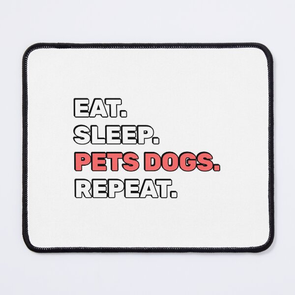 Item preview, Eat Sleep Pets Dogs Repeat - funny dog lover designed and sold by Inspirationmotivation.