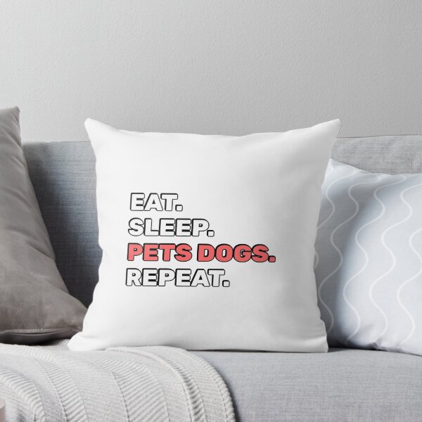 Item preview, Eat Sleep Pets Dogs Repeat - funny dog lover designed and sold by Inspirationmotivation.