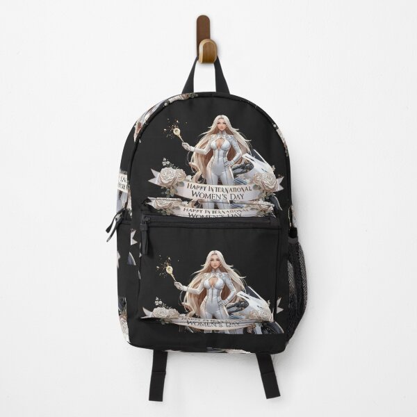 Item preview, White Charmed Rider – Happy International Women’s Day designed and sold by YourTrendyTees.