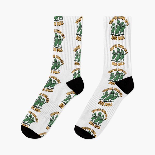 Item preview, Funny Pickle Big Dill – Cute Cucumber in Glasses Pun Design designed and sold by HubCreates.