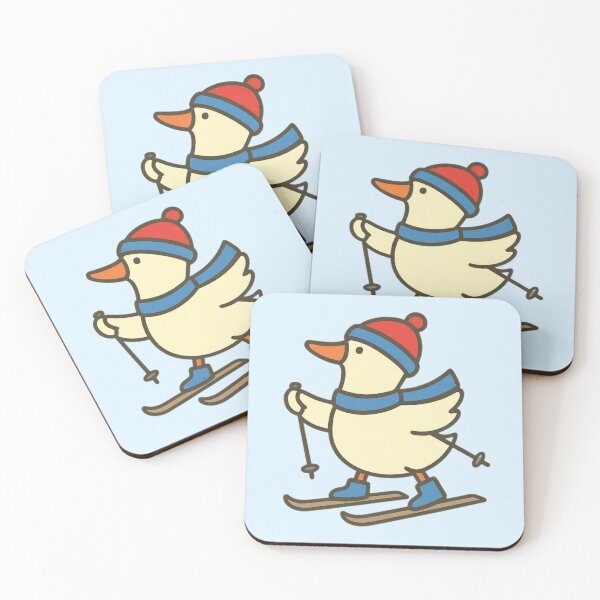 Item preview, Winter Gosling – Ski Edition designed and sold by DariaCraft.