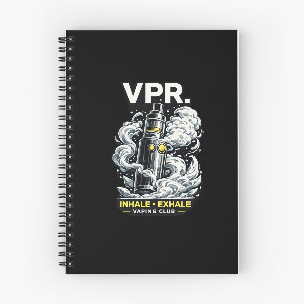 Item preview, VPR Inhale Exhale – Minimal Vape Streetwear Logo Design designed and sold by House of Taste Vape Designs.