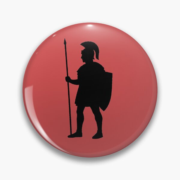 Item preview, Roman soldier silhouette shadow legionary designed and sold by WirelessChimp.