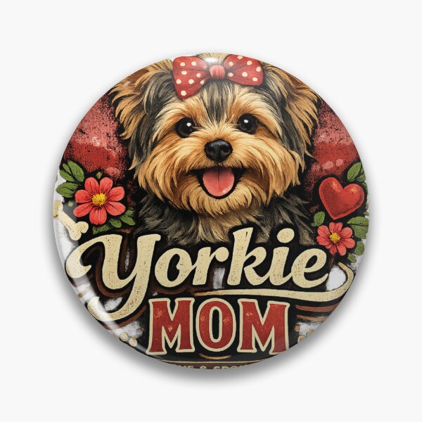 Item preview, Official Yorkie Mom Shirt designed and sold by TruDesignCo.