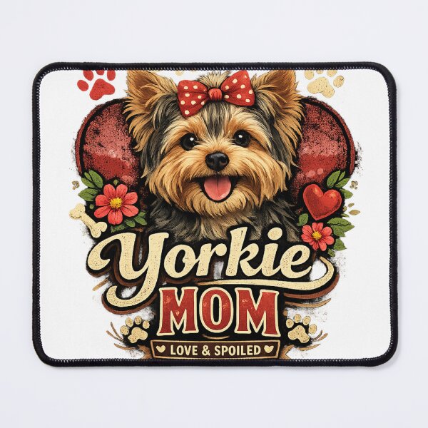 Item preview, Official Yorkie Mom Shirt designed and sold by TruDesignCo.