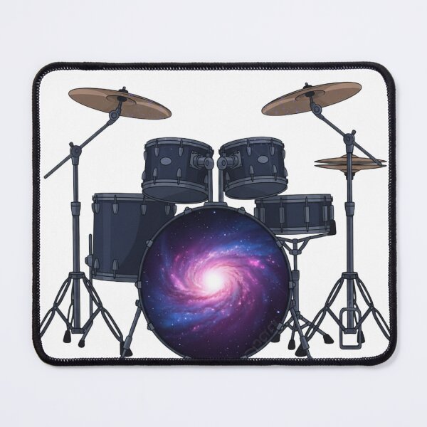 Item preview, Galaxy Drum Set Design – Cosmic Drummer Gift – Space Music Drum Kit Graphic designed and sold by YK SHOP.