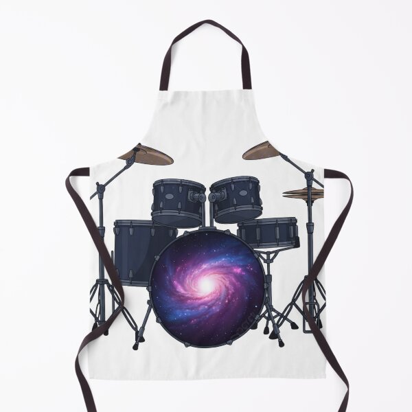 Item preview, Galaxy Drum Set Design – Cosmic Drummer Gift – Space Music Drum Kit Graphic designed and sold by YK SHOP.