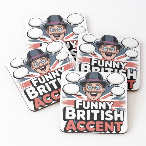 Item preview, Funny British Accent designed and sold by Krzepcia.