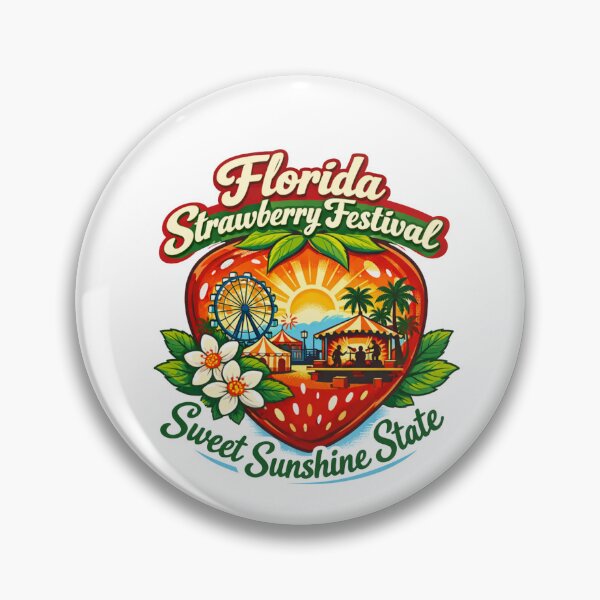 Item preview, Florida Strawberry Festival Sweet Berry Design designed and sold by IRON WINGS /USAF.