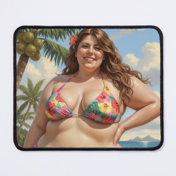 Item preview, Big girl on the beach designed and sold by Chubby Chase.