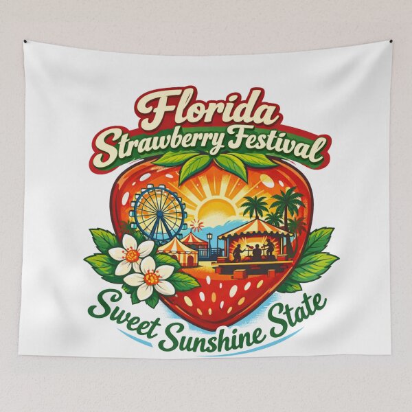 Item preview, Florida Strawberry Festival Sweet Berry Design designed and sold by Combat Skies.