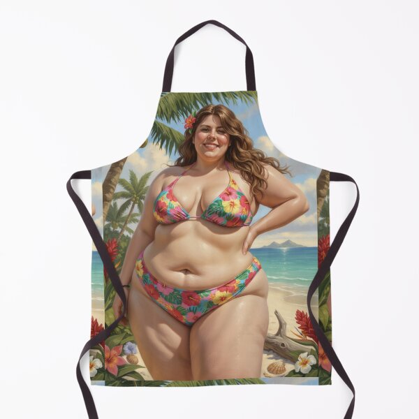Item preview, Big girl on the beach designed and sold by Chubby Chase.