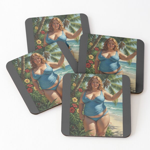 Item preview, big beautifull women the beach designed and sold by Chubby Chase.