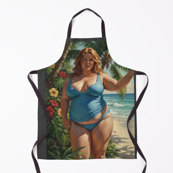 Item preview, big beautifull women the beach designed and sold by Chubby Chase.