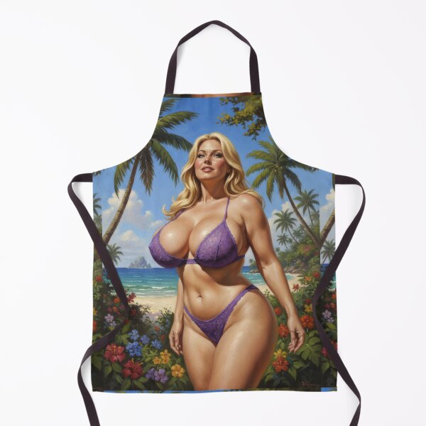 Item preview, Super Awesome attractive blonde on a beach. designed and sold by Chubby Chase.