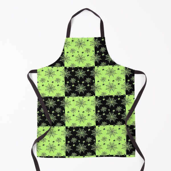 Item preview, Black and lime interchange web pattern designed and sold by serenebookworm.