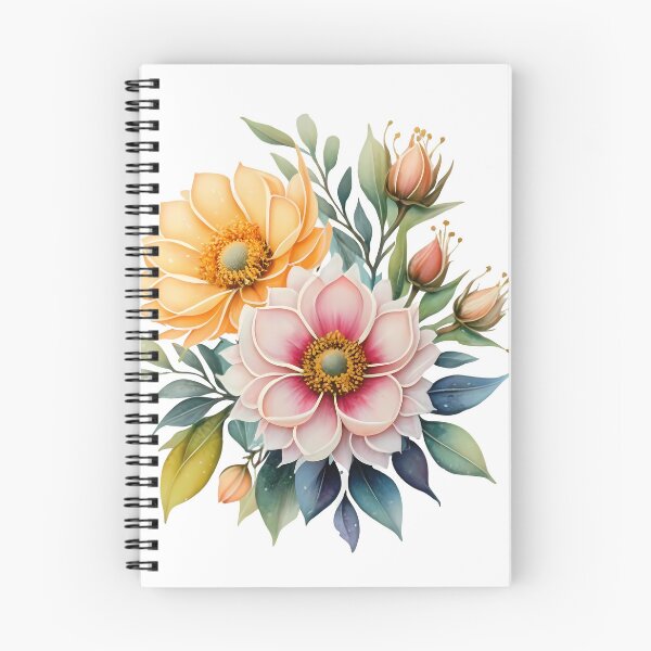 Item preview, Pastel Dahlia Bouquet - Soft Romantic Floral Art Print designed and sold by DesignArtist.ia.