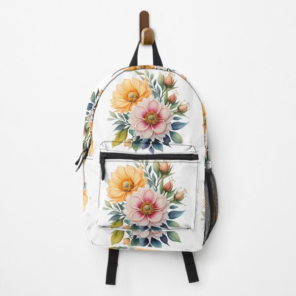 Item preview, Pastel Dahlia Bouquet - Soft Romantic Floral Art Print designed and sold by DesignArtist.ia.