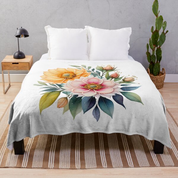 Item preview, Pastel Dahlia Bouquet - Soft Romantic Floral Art Print designed and sold by DesignArtist.ia.